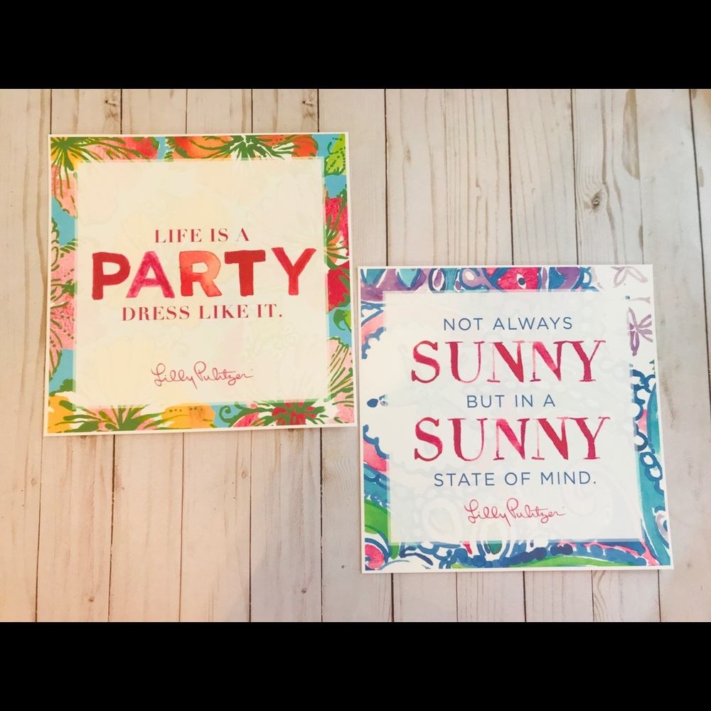 Lilly Pulitzer decor. Lilly Pulitzer, home decor. - Picture 3 of 3